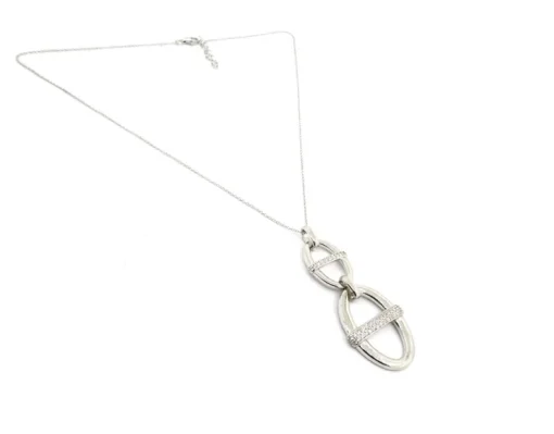 LUISIA® Halskette "Ovale" 67014 | 925 Silber (55 cm Länge)
