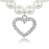 LUISIA® Halskette "Phoebe" mit Kristallen von Swarovski® | Kristall Creme