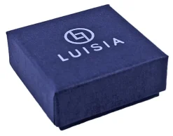 LUISIA® Halskette "Sinja" mit Kristallen von Swarovski® - 14 mm - Silber / Light Siam