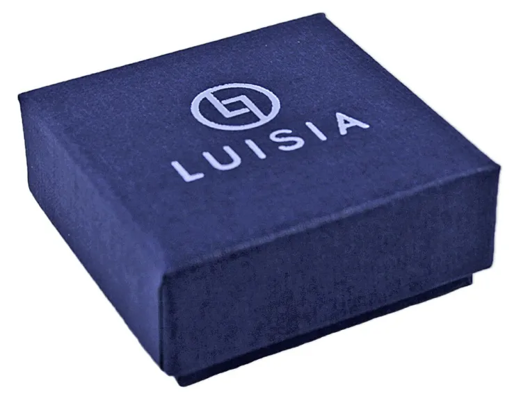 LUISIA® Halskette "Sinja" mit Kristallen von Swarovski® - 14 mm - Silber / Light Siam