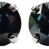 LUISIA® Ohrringe Emily mit Kristallen von Swarovski® 9 mm - Ozeanblau