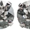 LUISIA® Ohrringe Emily mit Kristallen von Swarovski® 9 mm - Kristall