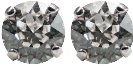 LUISIA® Ohrringe Emily mit Kristallen von Swarovski® 9 mm - Kristall