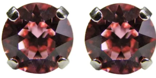 LUISIA® Ohrringe Emily mit Kristallen von Swarovski® 9 mm - Rosé