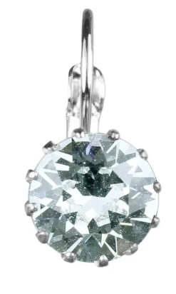 LUISIA® Ohrringe Grazia mit Kronen Anhänger und Kristall von Swarovski® - Kristall