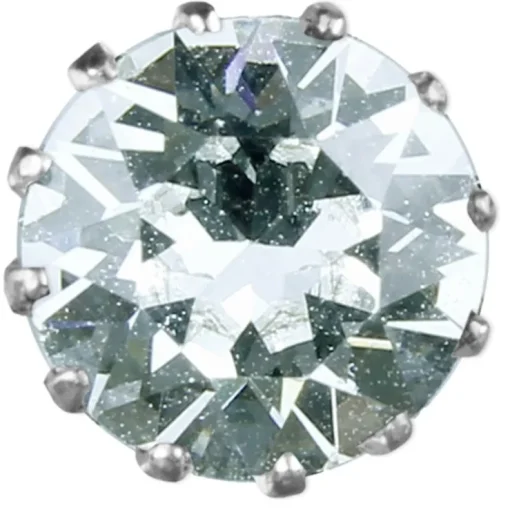 LUISIA® Ohrringe Grazia mit Kronen Anhänger und Kristall von Swarovski® - Kristall