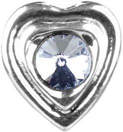 LUISIA® Ohrringe Lisanne Herzanhänger mit Kristallen von Swarovski® - Kristall
