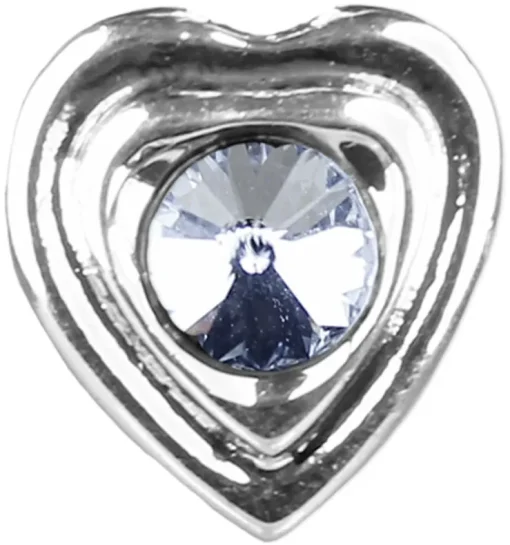 LUISIA® Ohrringe Lisanne Herzanhänger mit Kristallen von Swarovski® - Kristall