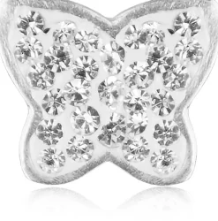 LUISIA® Ohrringe Schmetterling Kristallen von Swarovski® - 925 Sterling Silber - Kristall