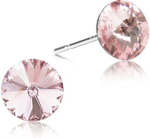 LUISIA® Ohrstecker mit Kristallen von Swarovski® - 6 mm Light Rosé / Rose