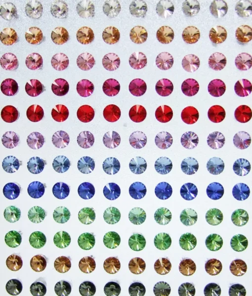 LUISIA® Ohrstecker mit Kristallen von Swarovski® - 6 mm Safir / Royalblau