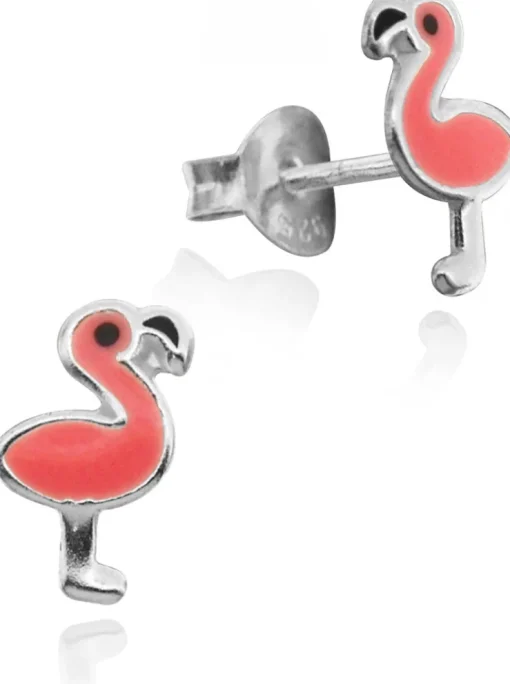 LUISIA® Ohrstecker "Flamingo" E-15550 - 925 Sterling Silber