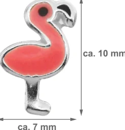 LUISIA® Ohrstecker "Flamingo" E-15550 - 925 Sterling Silber