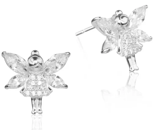 LUISIA® Ohrstecker "Kleine Elfe" mit Zirkonia YG04279 - 925 Sterling Silber