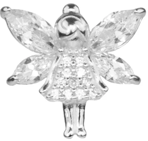 LUISIA® Ohrstecker "Kleine Elfe" mit Zirkonia YG04279 - 925 Sterling Silber