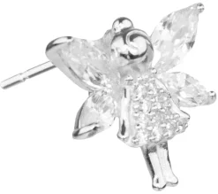 LUISIA® Ohrstecker "Kleine Elfe" mit Zirkonia YG04279 - 925 Sterling Silber
