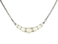 LUISIA® Perlencollier "Strassrondele" mit Kristallen von Swarovski® 48345