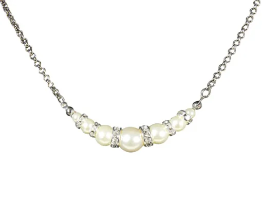 LUISIA® Perlencollier "Strassrondele" mit Kristallen von Swarovski® 48345