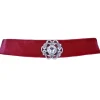 LUISIA® Samt Kropfband Annina mit Ornament und Kristall von Swarovski® - Rot