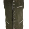 MADDOX Cord Trachten Weste "Dieter" | Moos