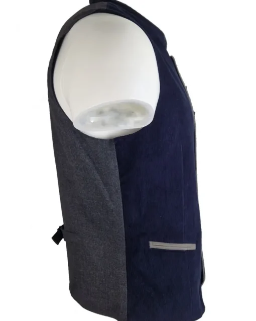 MADDOX Cord Trachten Weste "Dieter" | Navy