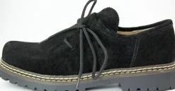 MADDOX Herren Haferlschuhe "Altdorf" Veloursleder | Schwarz