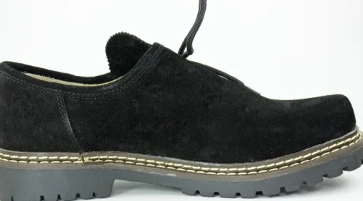 MADDOX Herren Haferlschuhe "Altdorf" Veloursleder | Schwarz