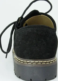 MADDOX Herren Haferlschuhe "Altdorf" Veloursleder | Schwarz