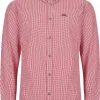 MADDOX Kariertes Trachtenhemd Button Down - Hemd-47 | Rot