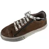 MADDOX Kinder Leder Schuhe Sneaker "Oskar" | Nappato Wood