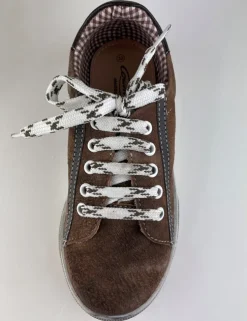 MADDOX Kinder Leder Schuhe Sneaker "Oskar" | Nappato Wood