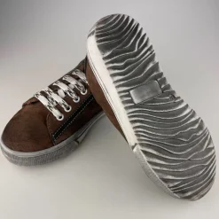 MADDOX Kinder Leder Schuhe Sneaker "Oskar" | Nappato Wood