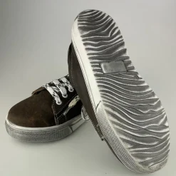 MADDOX Kinder Lederschuhe Sneaker "Oskar" | Bernstein