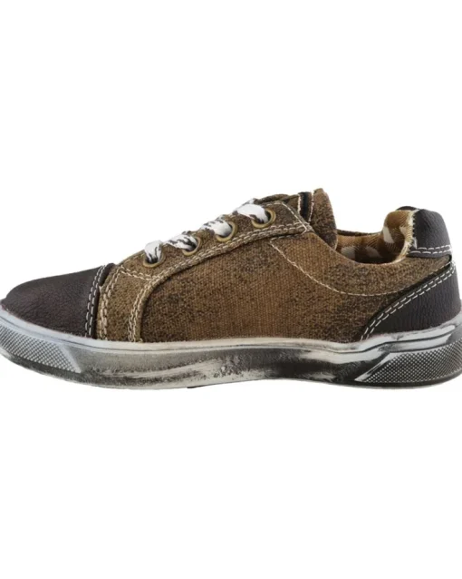MADDOX Kinder Schuhe Sneaker "Nepomuk" | Holz Antik Braun