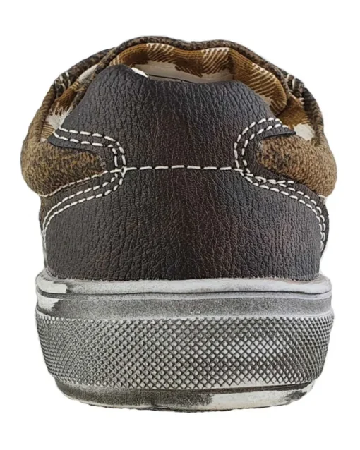 MADDOX Kinder Schuhe Sneaker "Nepomuk" | Holz Antik Braun