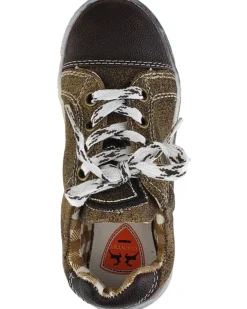 MADDOX Kinder Schuhe Sneaker "Nepomuk" | Holz Antik Braun