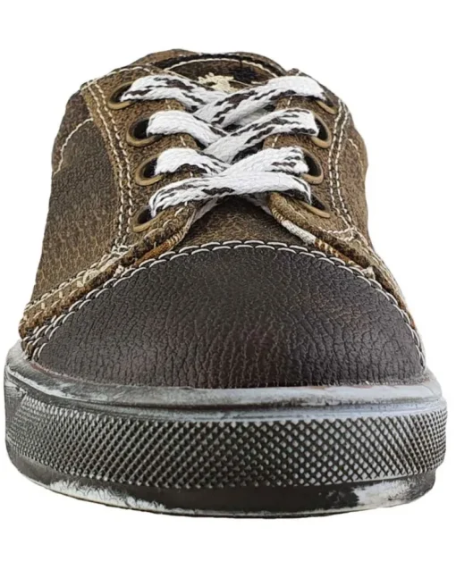 MADDOX Kinder Schuhe Sneaker "Nepomuk" | Holz Antik Braun