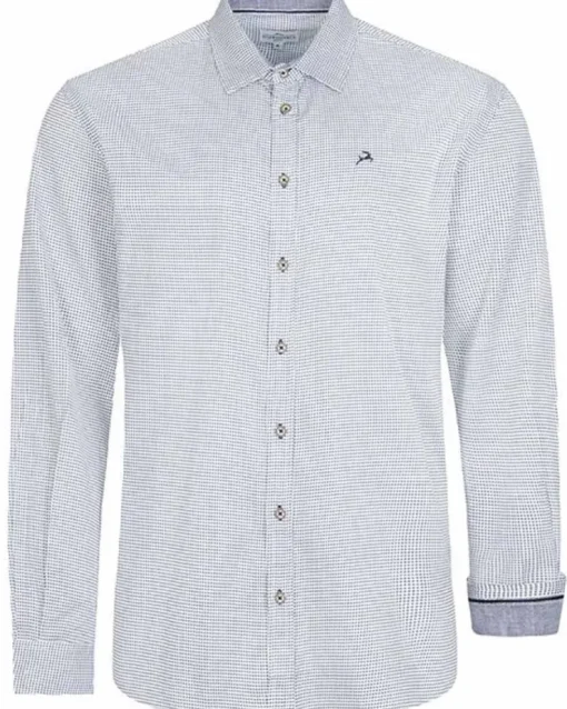 MADDOX Trachtenhemd - Hemd-102 | Blau