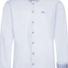 MADDOX Trachtenhemd Button-Down-Kragen - Hemd-58 | Smaragd Blau