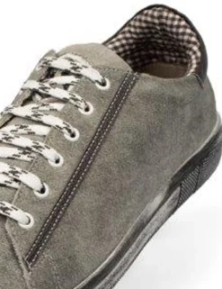 MADDOX Trachtenschuhe Sneaker "Siegfried" für Herren | Steingrau