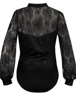 MarJo Damen Blusen Body "Harper-Malinda" Langarm 301700 | Schwarz