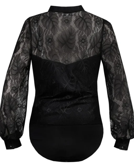 MarJo Damen Blusen Body "Harper-Malinda" Langarm 301700 | Schwarz