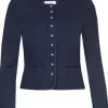MarJo Damen Trachten Jacke "Britta" 184000 | Deep Ocean Blue