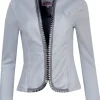 MarJo Damen Trachten Jacke "Jolin" 178700 | Bleu Grau