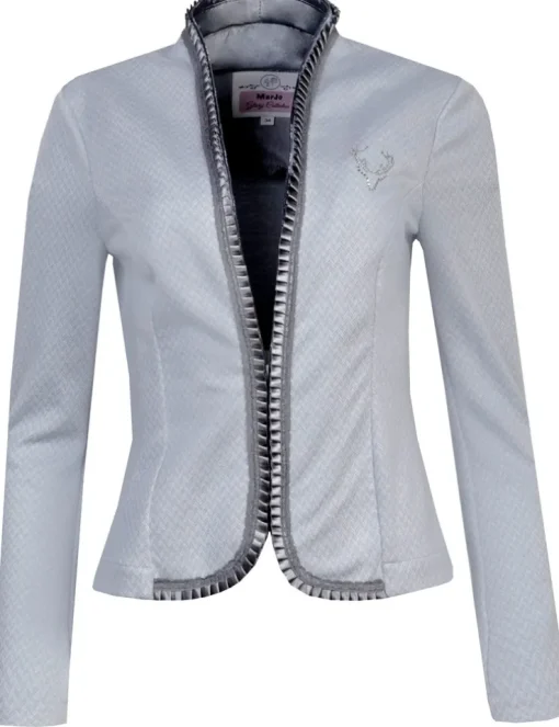 MarJo Damen Trachten Jacke "Jolin" 178700 | Bleu Grau