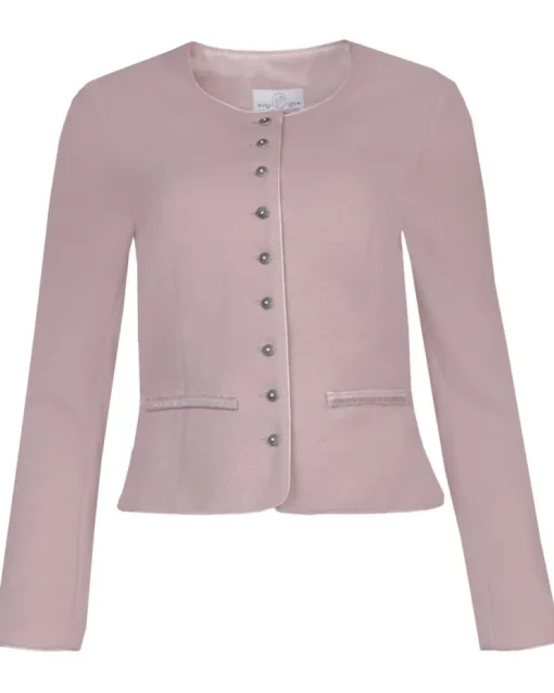 MarJo Damen Trachten Jacke "Britta" 184000 | Mauve Rosa