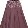MarJo Damen Trachtenrock "Francesca" 58cm 697658 | Wine Rot