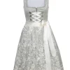 MarJo Dirndl "Anna" mit Spitzenschürze 695458 | Mint Creme 58cm