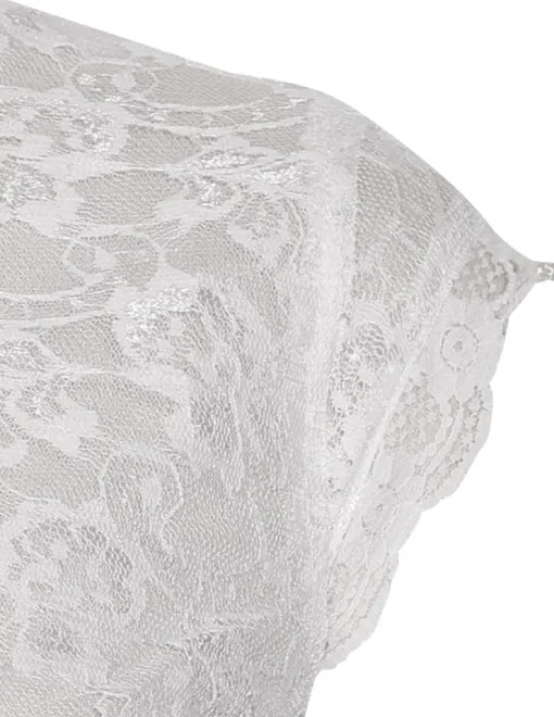 MarJo Dirndlbluse "Delrose-Eva" mit Flügelarm | Creme