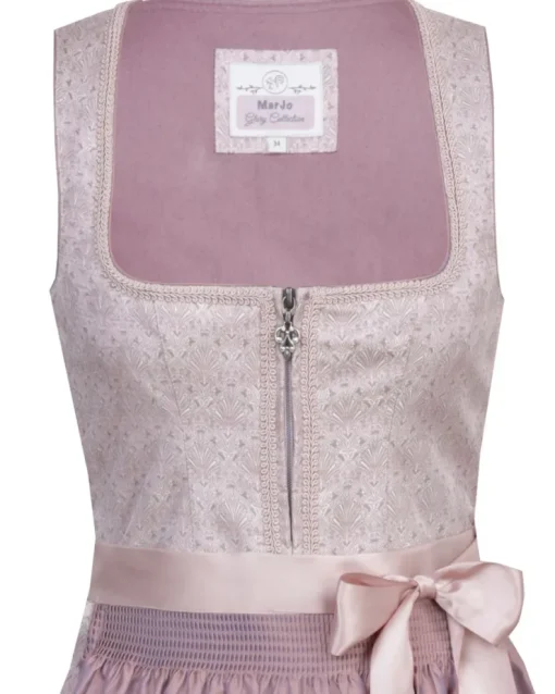 MarJo Trachten Dirndl "Svenja" 694865 | Puderrosa 65cm